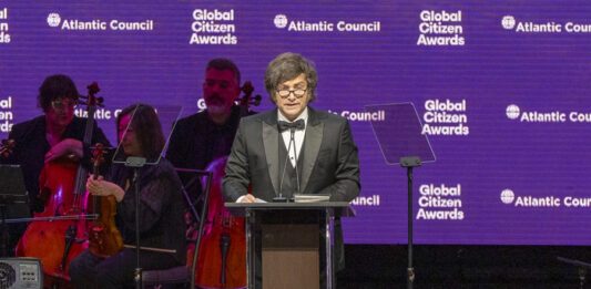 El presidente de Argentina, Javier Milei,