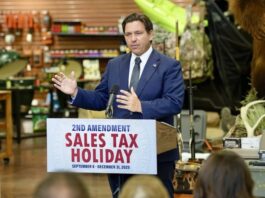 Florida inaugura la venta especial de armas y municiones libre de impuestos Ron DeSantis