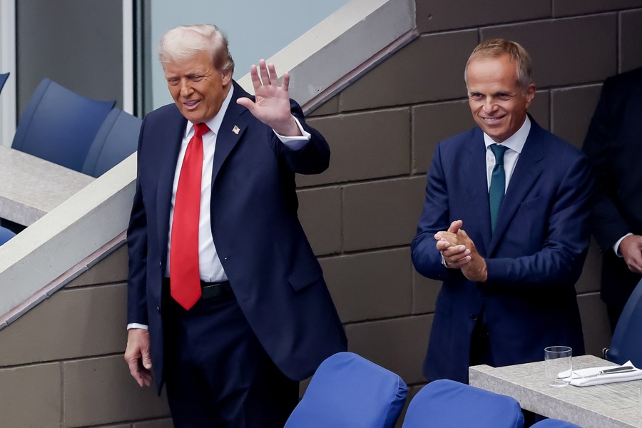 US Open Tennis Tournament 2025 - Day 15 Trump