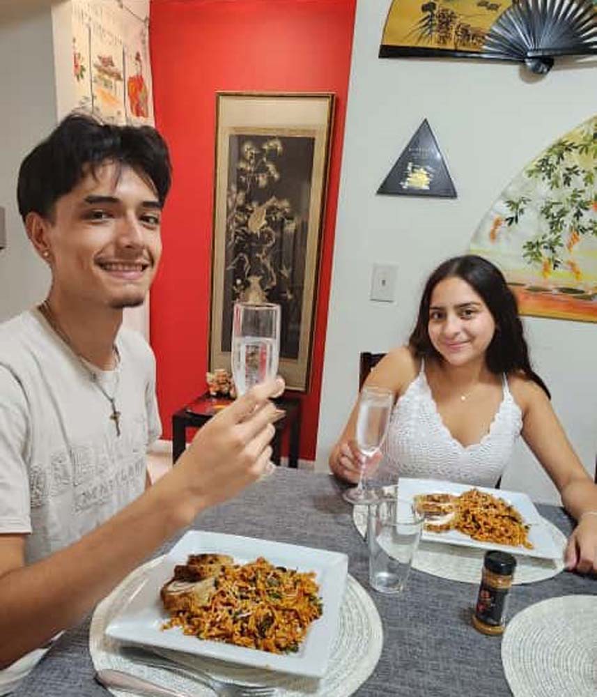 comida con aji