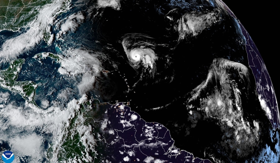 EEUU alerta de la formación de un posible ciclón que afectaría a la costa este localización del huracán Humberto