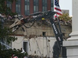 Ala Este de la Casa Blanca será demolida totalmente para construir salón de baile de Trump