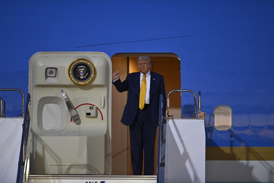 El presidente estadounidense Donald Trump visita Japón El presidente estadounidense Donald Trump visita Japón