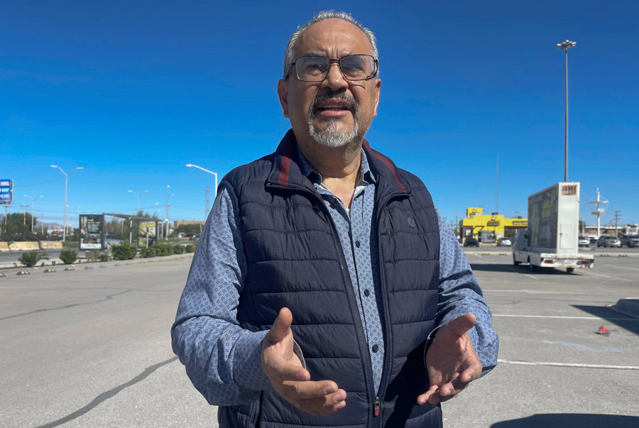  El profesor investigador de la Universidad Aut&oacute;noma de Ciudad Ju&aacute;rez, Ricardo Melgoza 
