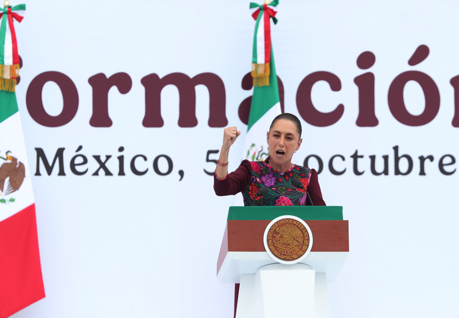 Clauda Sheinbaum, en su primer año: