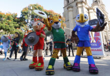 El mayor Mundial de la historia dejará 1 millón de visitantes y un 'boom' hotelero en EEUU Las mascotas Zayu, Cluth y Maple son presentadas en la sede mundialista de Guadalajara