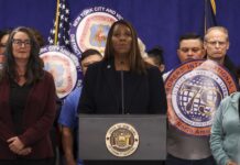 La Fiscalía General de Nueva York crea un portal para documentar las acciones del ICE New York Attorney General Letitia James announces major settlement with Alba