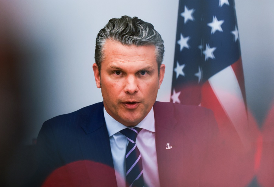 NATO Ministers of Defence meeting in Brussels Pete Hegseth