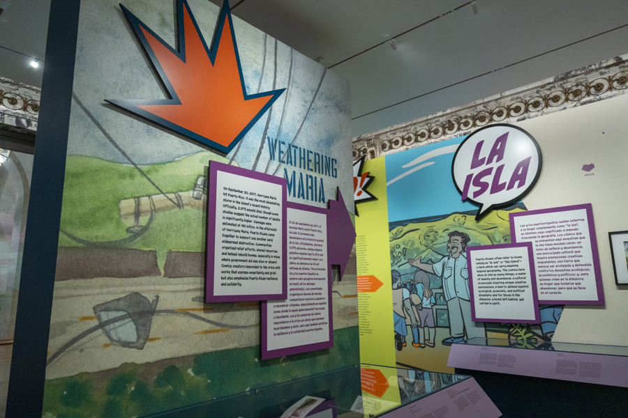 exposici&oacute;n &iexcl;Wepa! Puertorrique&ntilde;os en el mundo de los comics!