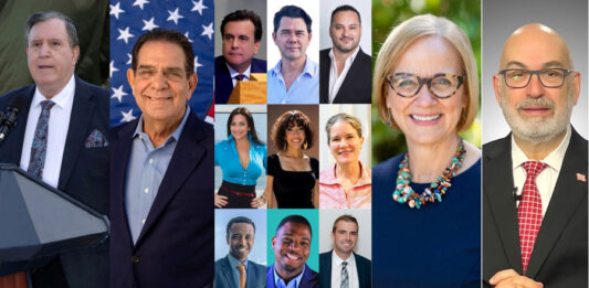 once candidatos a la alcaldía de Miami.