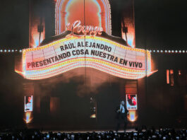 Un "mafioso" Rauw Alejandro convierte Ciudad de México en Broadway