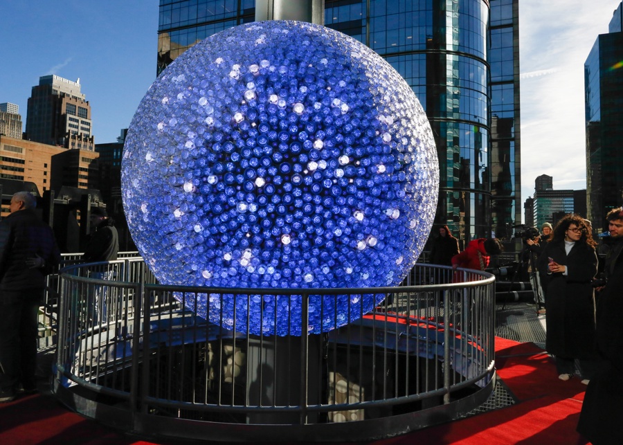 Times Square debuts 9th New Year's Eve Ball