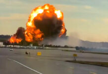 Un avión de UPS se estrella tras el despegue en el aeropuerto internacional de Kentucky