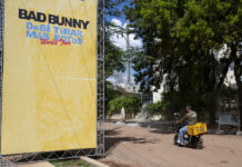 Santo Domingo se alista para el concierto de Bad Bunny