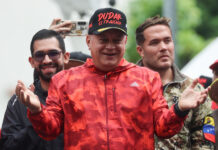 El Partido Socialista Unido de Venezuela (PSUV) convoca manifestación en Caracas