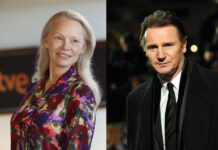 Pamela Anderson revela detalles sobre su romance íntimo y fugaz con Liam Neeson a People