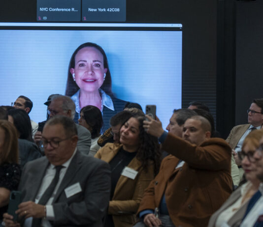 Machado afirma en evento virtual en Nueva York que transición en Venezuela es "inevitable"
