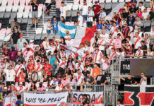 Tarjeta Roja en el Mundial 2026: Los accidentes más comunes durante los grandes eventos aficionados de River Plate celebrando este domingo, en Miami