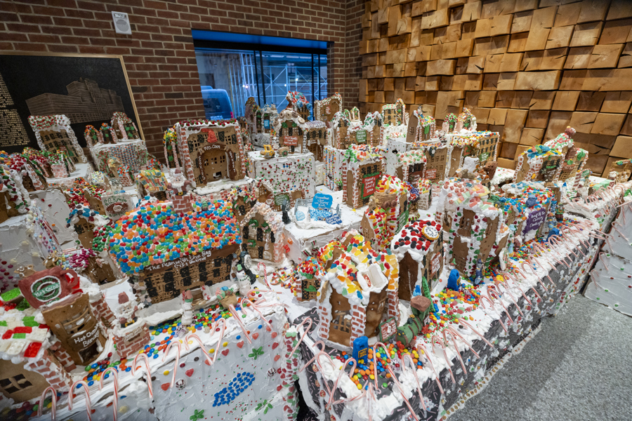 El pueblo de pan de jengibre más grande del mundo regresa estas Navidades a Nueva York
