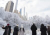 Nueva York despierta con la primera nevada de la temporada Nueva York despierta con la primera nevada de la temporada