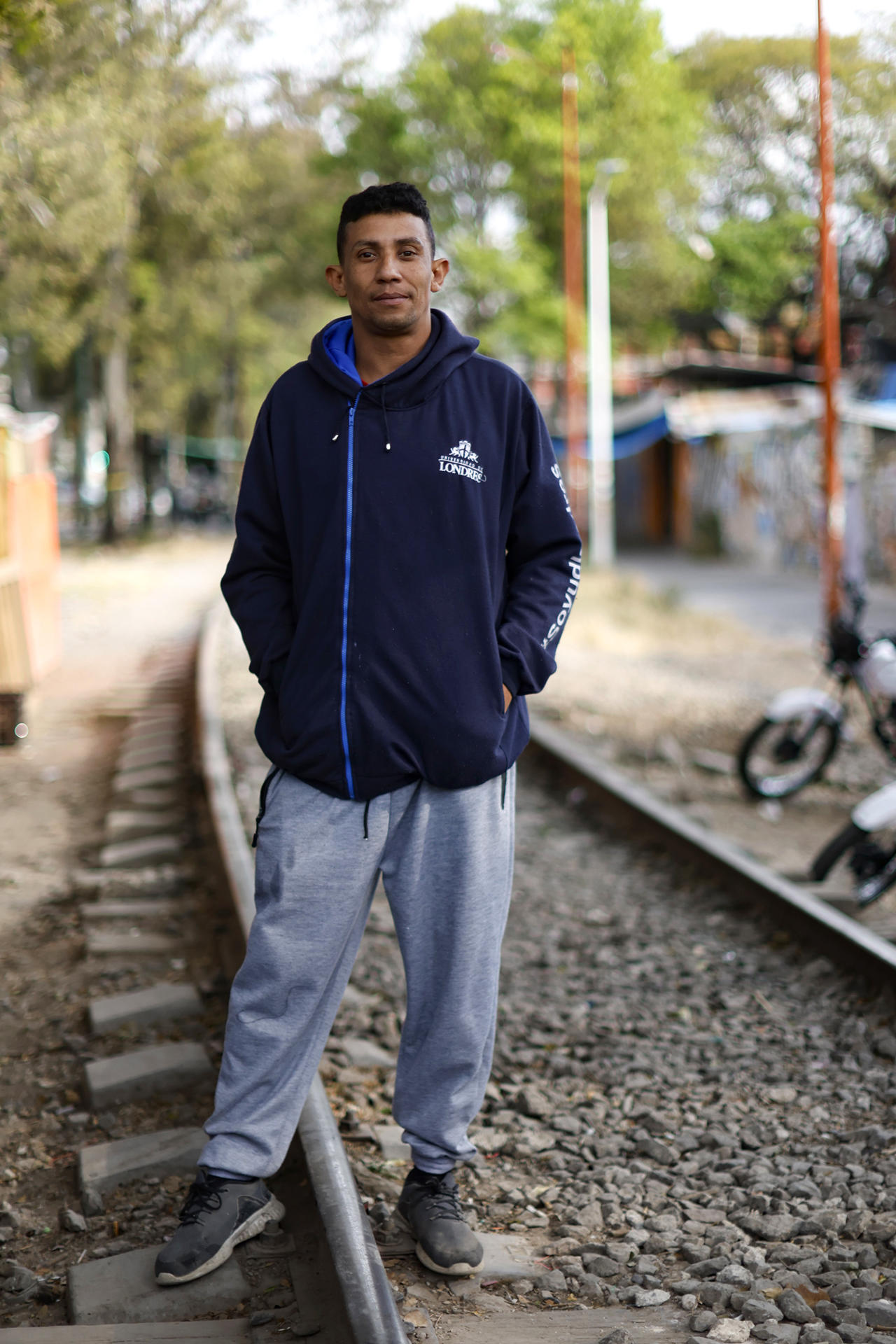 Eduardo, migrante venezolano,