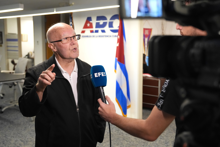 El integrante de la Asamblea de la Resistencia Cubana (ARC), Luis Z&uacute;&ntilde;iga