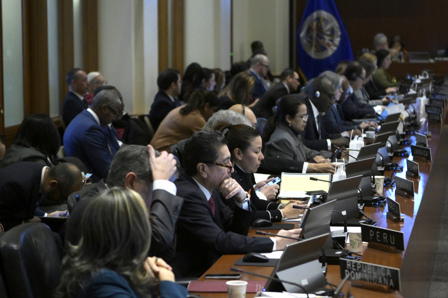 Estados Unidos cifra en 1.000 los presos políticos en Venezuela y pide su liberación Integrantes de la Organización de Estados Americanos