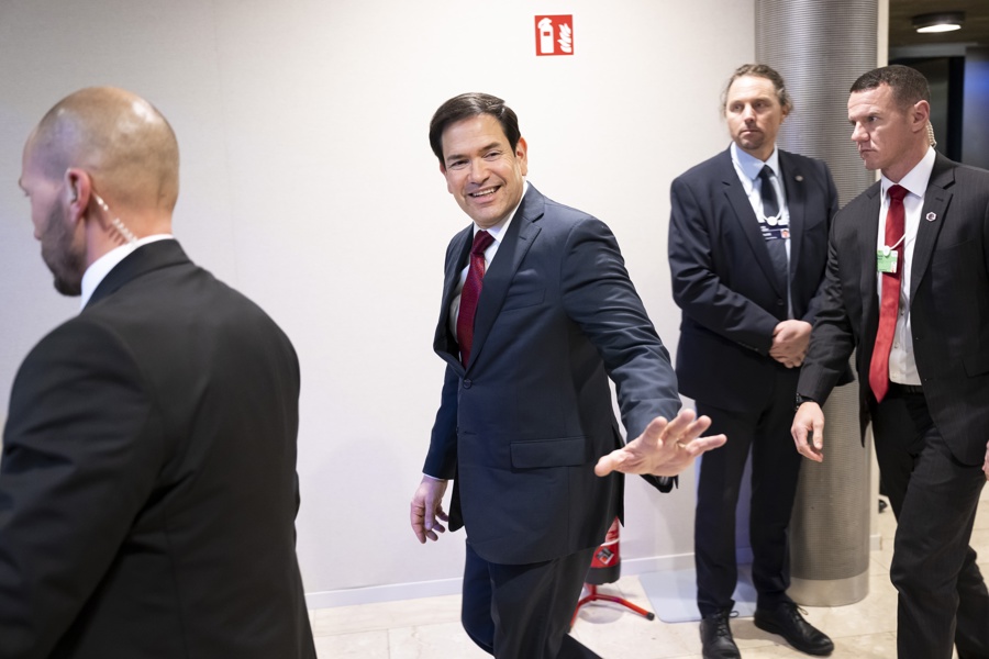 World Economic Forum in Davos Marco Rubio