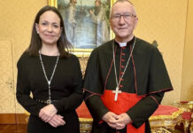 Maria Corina Machado pide al papa interceder por los presos y la transición en Venezuela