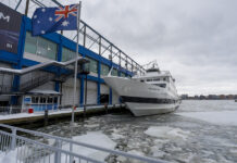 El servicio de ferry de Nueva York suspende sus rutas por hielo en los ríos