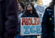 Estados Unidos se manifiesta contra los abusos de ICE 'Stop ICE Terror' rally on the one-year anniversary of President Donald Trump's second inauguration