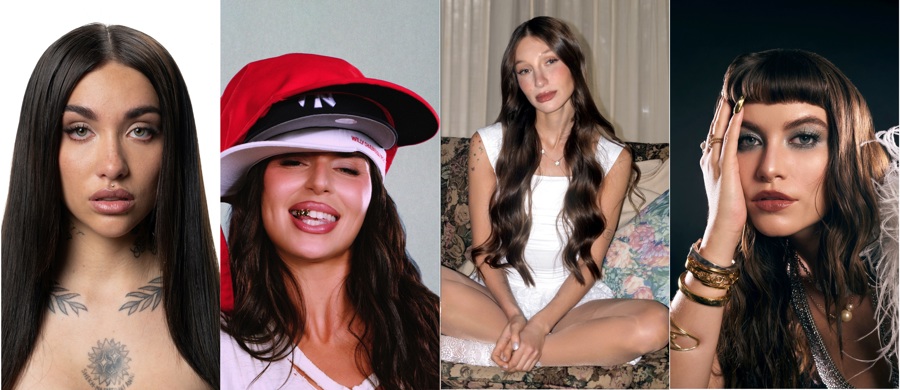 María Becerra, Nathy Peluso, Yami Safdie, y la mexicana Sofía Reyes, quienes cantarán en la ceremonia 'Premio Lo Nuestro'