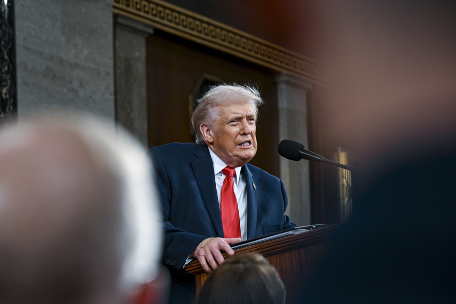 US President Trump delivers State of the Union Address Trump