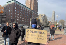 Liberan a la estudiante detenida en la Universidad de Columbia por agentes de inmigración