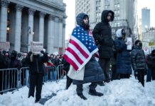 Trump ordena retirar la presencia de agentes federales en protestas de Mineápolis General strike anti-ICE protest in solidarity with Minneapolis