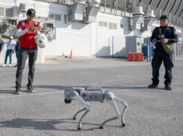 Perros robots reforzarán la seguridad durante los partidos del Mundial en norte de México Perros robots reforzarán la seguridad durante los partidos del Mundial en norte de México