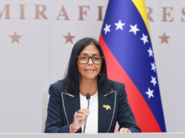 Delcy Rodríguez promete seguridad a inversiones de EEUU "indistintamente de alternancias"