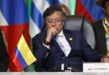El presidente de Colombia, Gustavo Petro