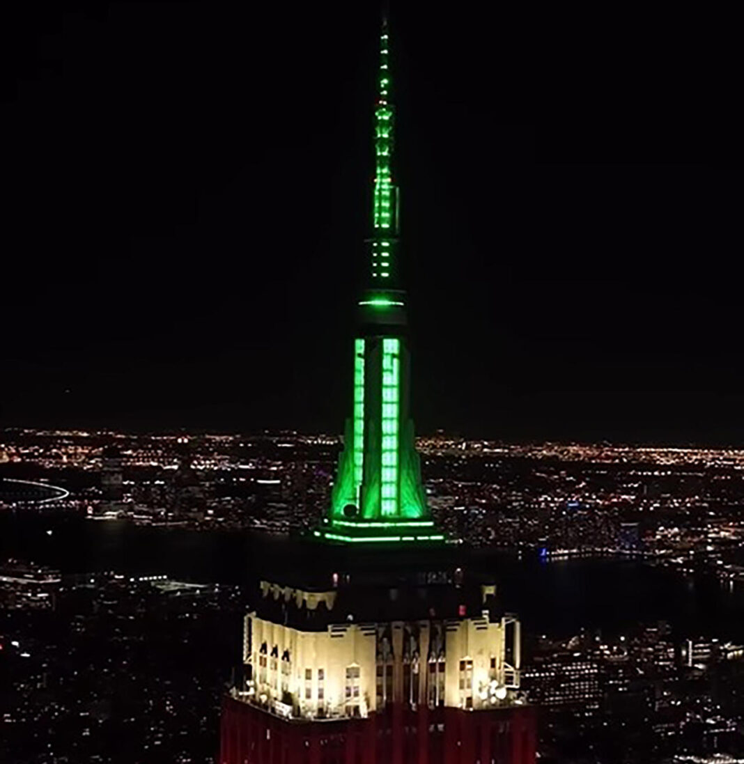 Empire State Building comienza a celebrar la Copa Mundial de Fútbol