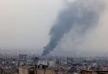 Ataque aéreo en Teherán