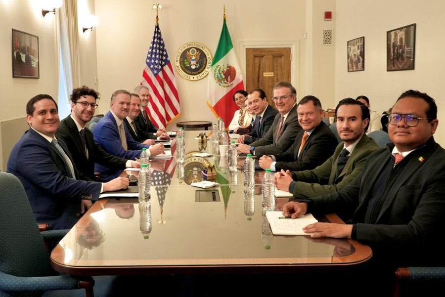 Comienzan las negociaciones presenciales entre EE.UU. y México para renovar el T-MEC Comienzan las negociaciones presenciales entre EE.UU. y México para renovar el T-MEC