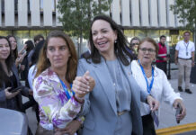 Miles en Chile aclaman a María Corina Machado en mayor concentración fuera de Venezuela María Corina Machado