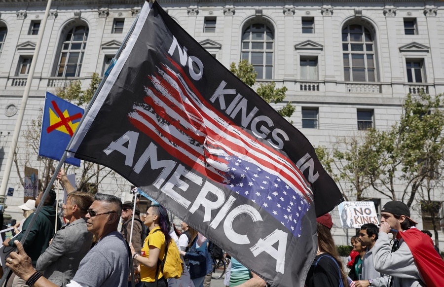 Protesters join nationwide 'No Kings' demonstrations in San Francisco