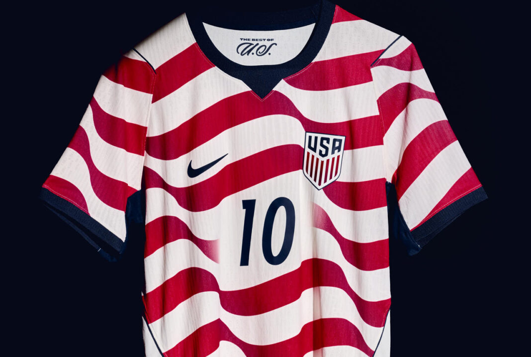 Estados Unidos presenta su camiseta para el Mundial Estados Unidos presenta su camiseta para el Mundial