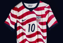 Estados Unidos presenta su camiseta para el Mundial Estados Unidos presenta su camiseta para el Mundial