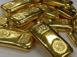 EE.UU. trasladó 100 millones de dólares en oro desde Venezuela, según secretario de Interior -lingotes-de-oro-