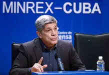 Gobierno de Cuba: "El sistema político cubano no es objeto de negociación" El viceministro de Asuntos Exteriores de Cuba, Carlos Fernández de Cossío,