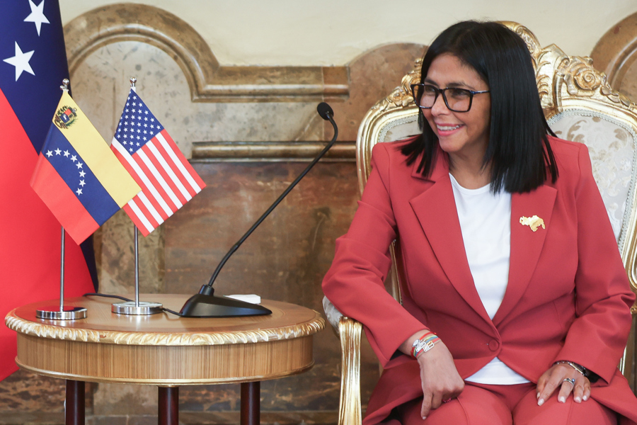 Delcy Rodríguez, cien días equilibrando beneplácito de Trump y supervivencia del chavismo Delcy Rodríguez,