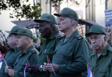 El presidente de Cuba, Miguel Díaz-Canel