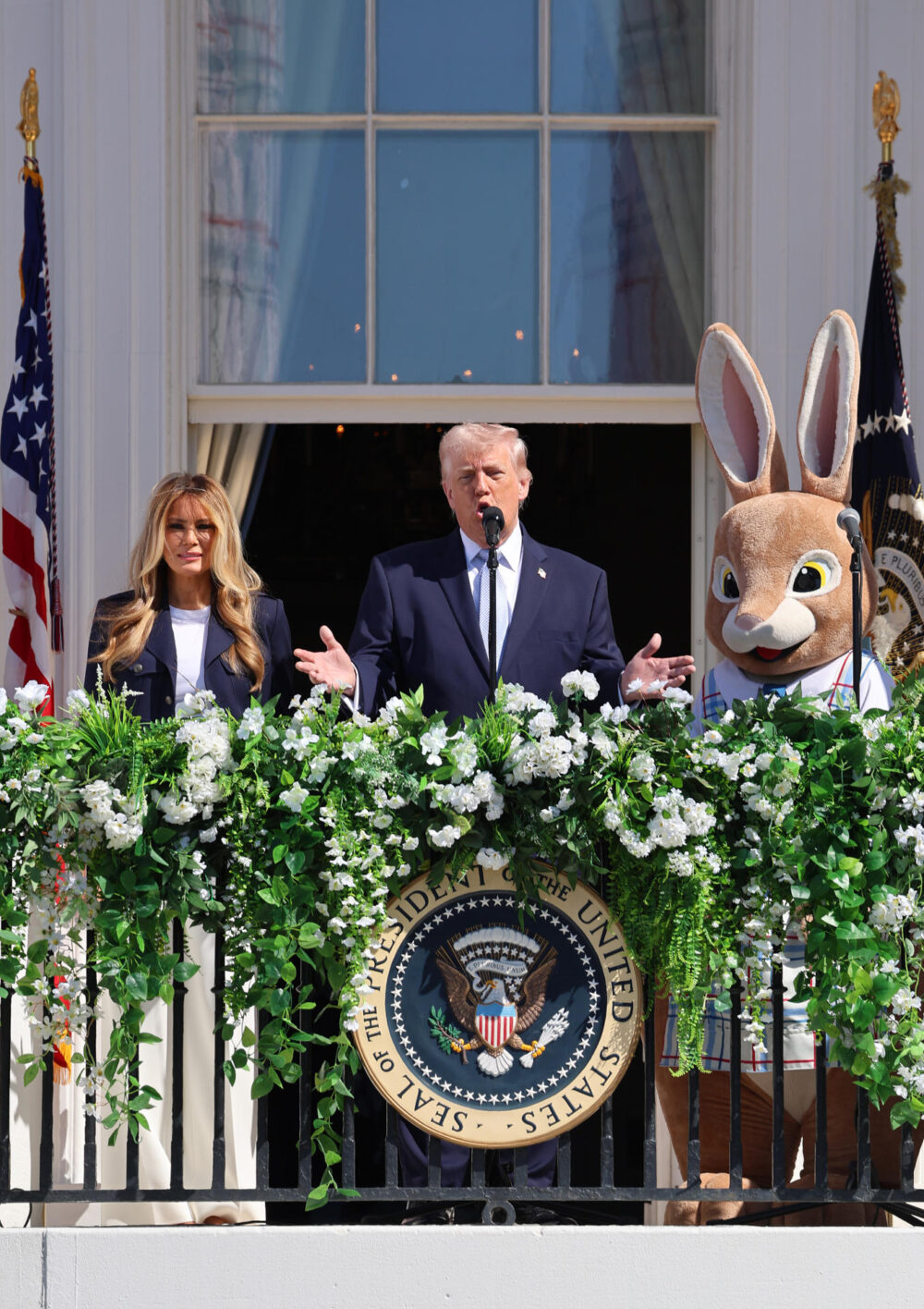 Casa Blanca abre sus jardines para la carrera de huevos de Pascua